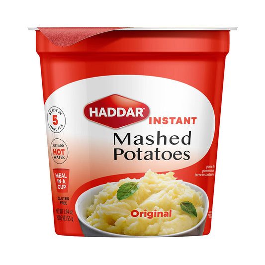 Haddar Instant Mashed Potato Cup Original 1.94 oz