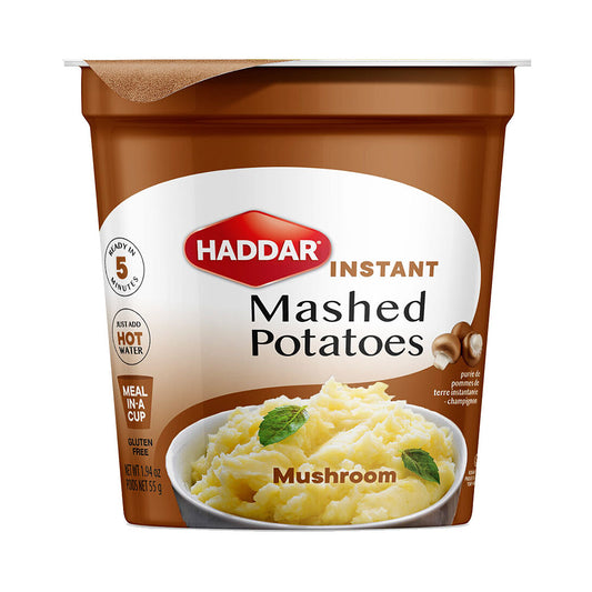 Haddar Instant Mushroom Mashed Potato Cups 1.94oz