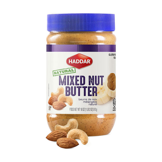 Haddar Mixed Nut Butter 18 oz