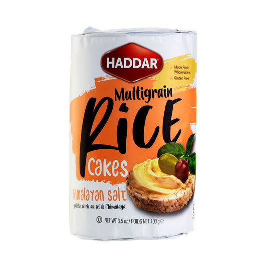 Haddar Multigrain Rice Cakes Himalayan Salt 3.5 oz