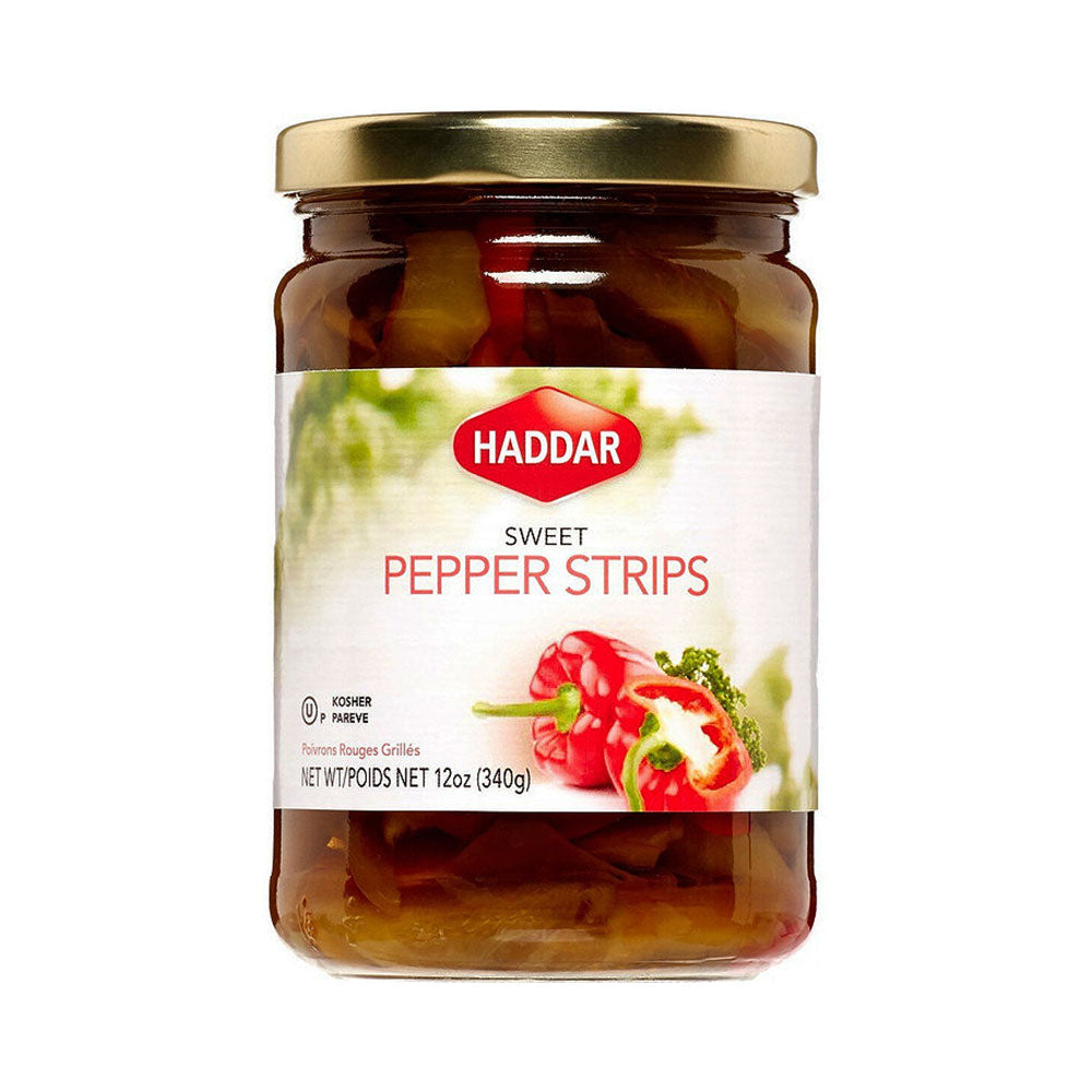 Haddar Sweet Pepper Strips 12 oz