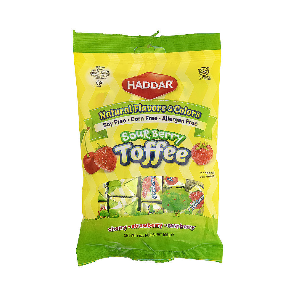 Haddar Toffees Sour Berry 7 oz