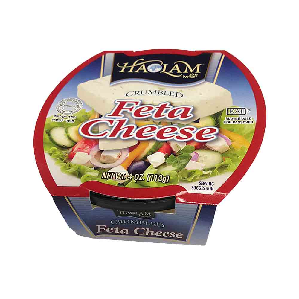 Haolam Crumbled Feta Cheese 4 oz