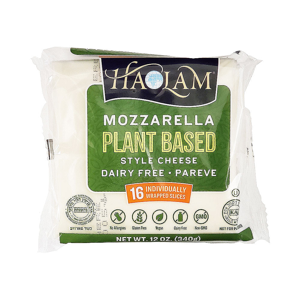 Haolam Mozzarella Plant Based Dairy Free Cheese 12oz