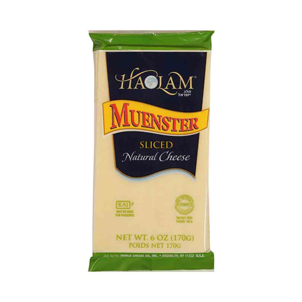 Haolam Muenster Sliced Natural Cheese 6 oz