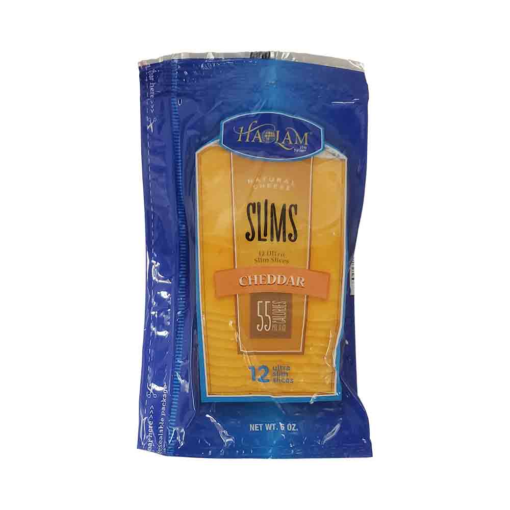 Haolam Natural Cheese Slims Cheddar 6 oz