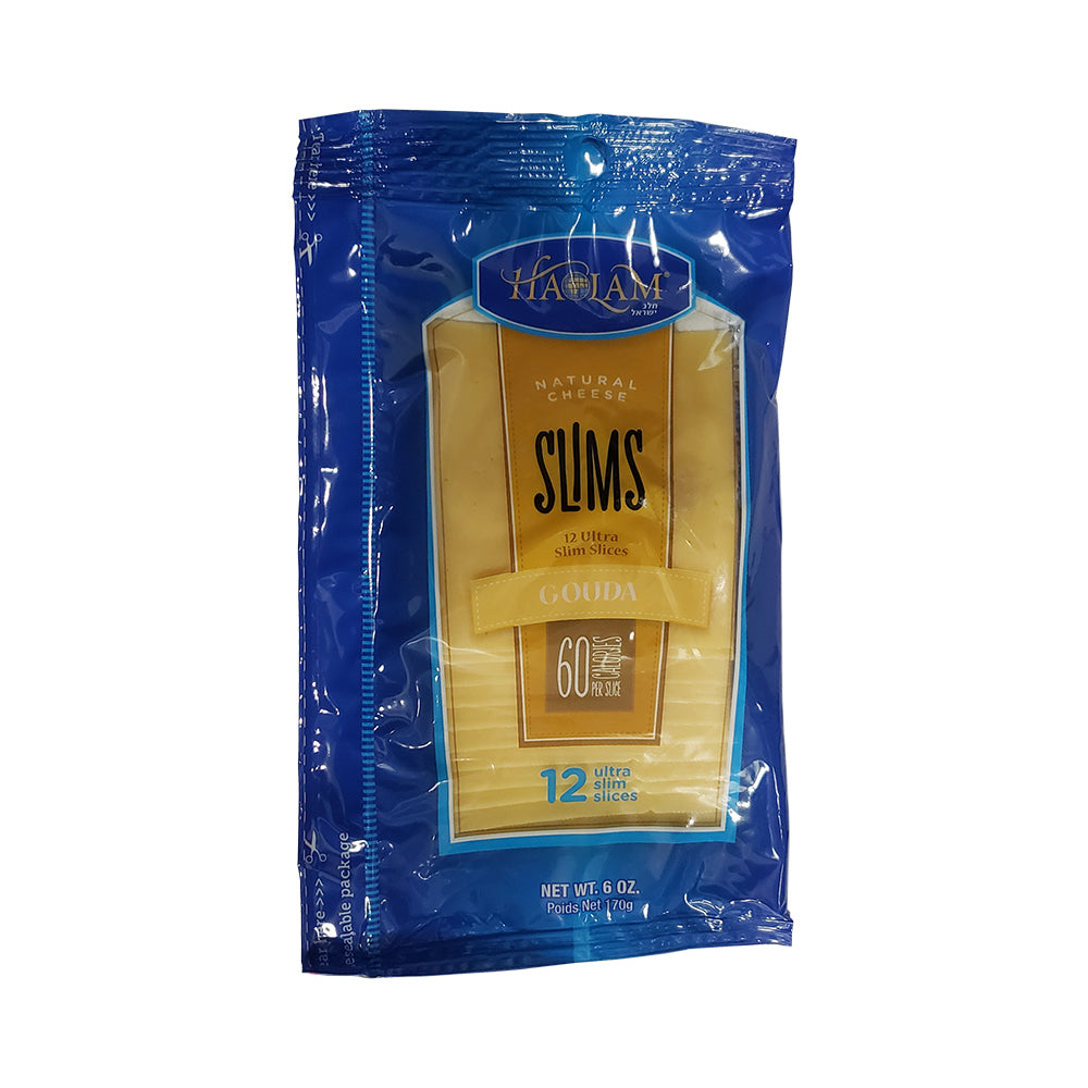 Haolam Slims Gouda 12 Ultra Slim Slices 6 oz