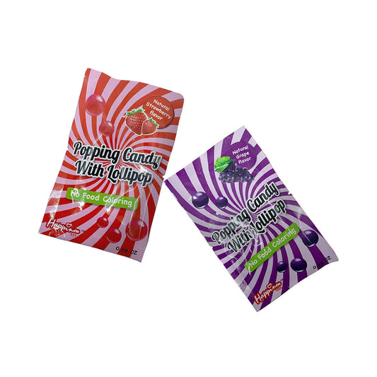 Happiness Popping Candy Grape / Strawberry Flavor