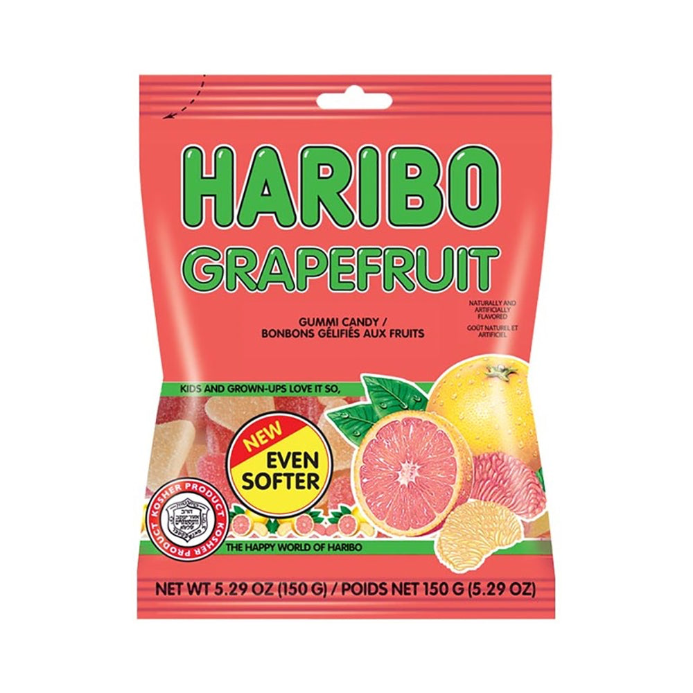 Haribo Grapefruit Gummies 5.29 oz