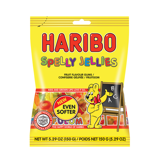 Haribo Spelly Jellies Gummies 5.29 oz