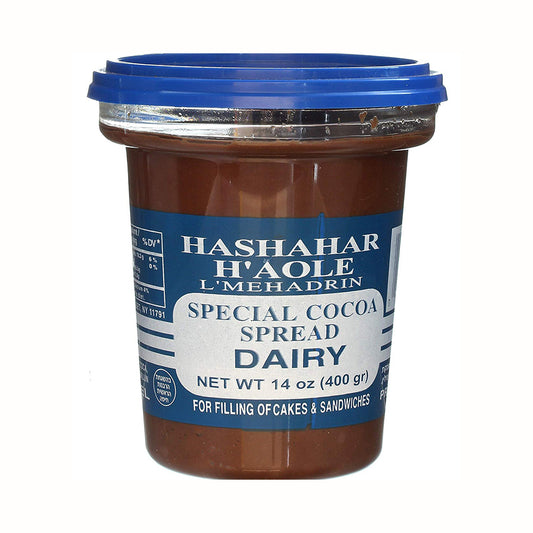Hashahar Ha'ole L'Mehadrin Special Cocoa Spread Dairy 14 oz