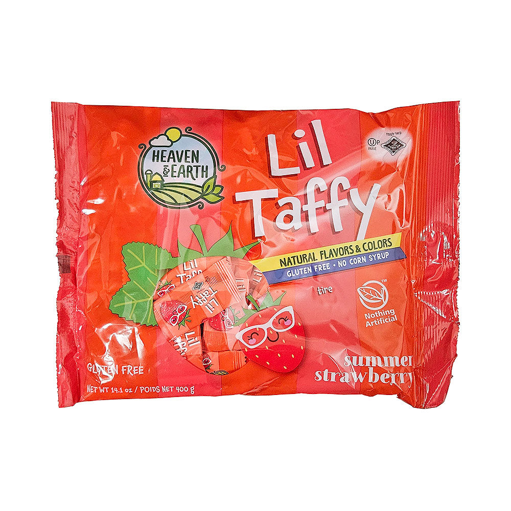 Heaven And Earth Mini Red Strawberry Taffies 14.1 oz