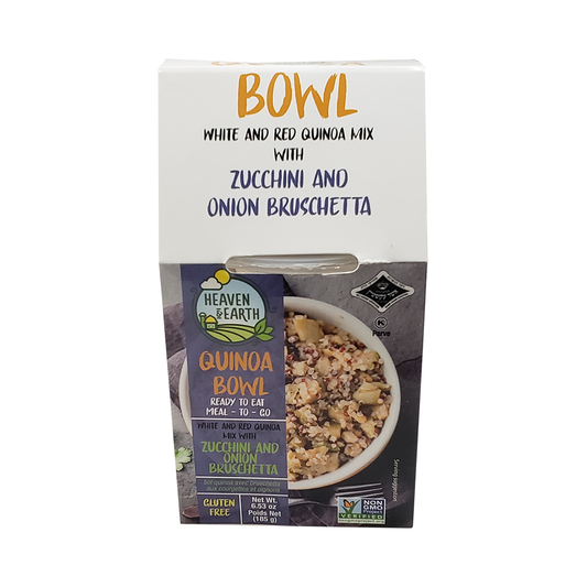 Heaven & Earth Quinoa Bowl Zucchini & Onion Bruschetta 6.53 oz