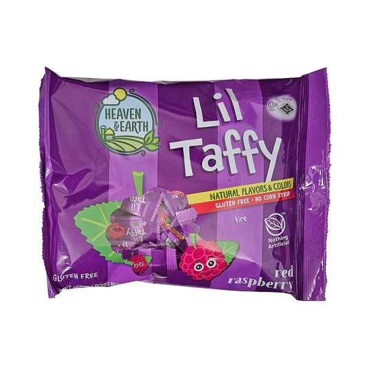 Heaven &amp; Earth Mini Blue Raspberry Taffies 14.1o oz