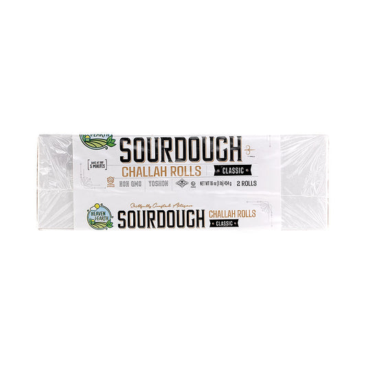 Heaven &amp; Earth Sourdough Classic Challah Rolls 16 oz