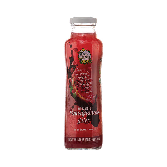 Heaven &amp; Earth Organic Pomegranate Juice 11.15 fl