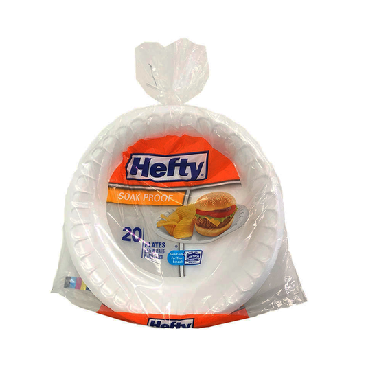 Hefty Foam Plates 20 ct