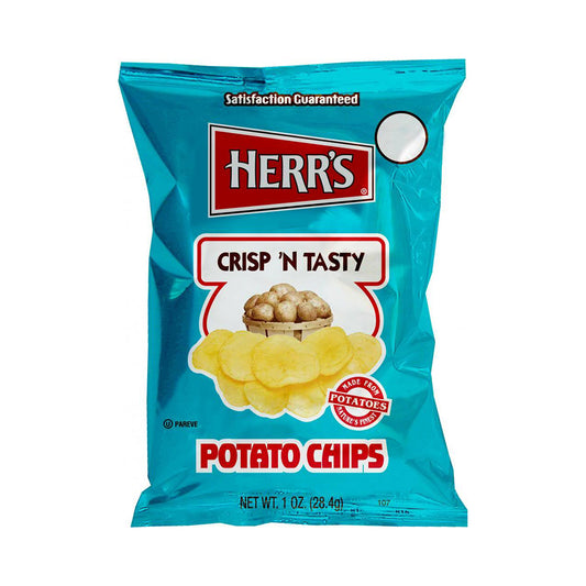Herr's Crisp 'n Tasty Potato Chips 1 oz
