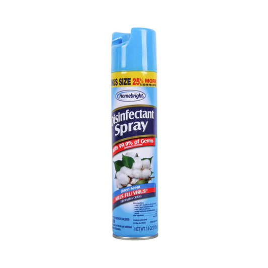 Homebright Disinfectant Spray Linen Scent 7.5 oz