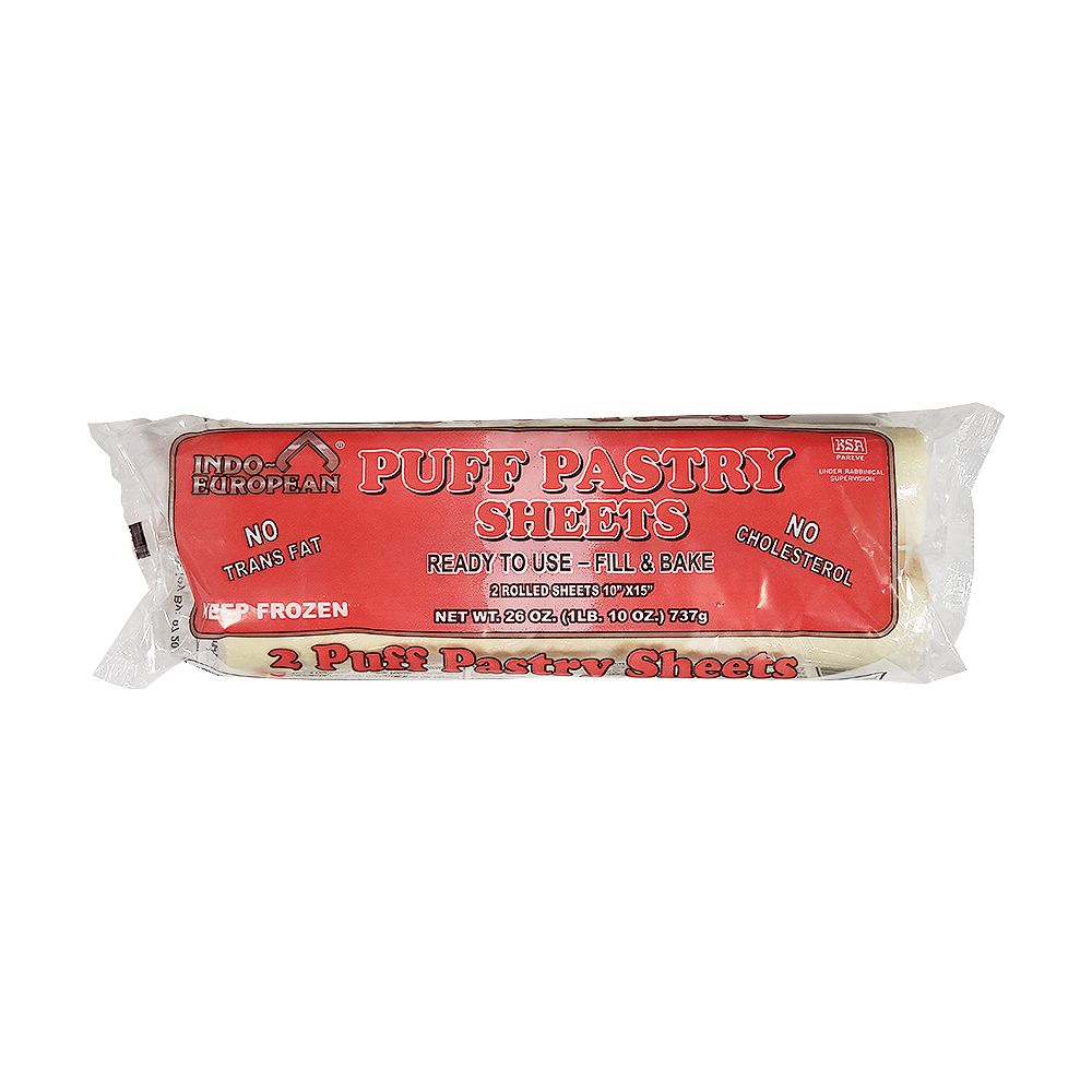 Indo European Puff Pastry Dough 26 oz