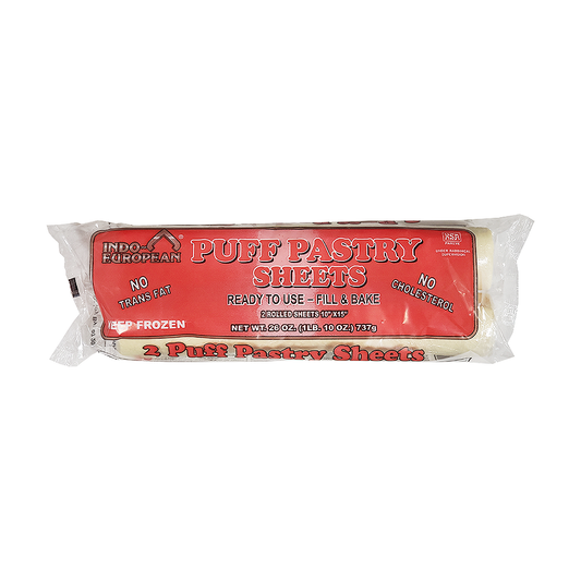 Indo European Puff Pastry Dough 26 oz