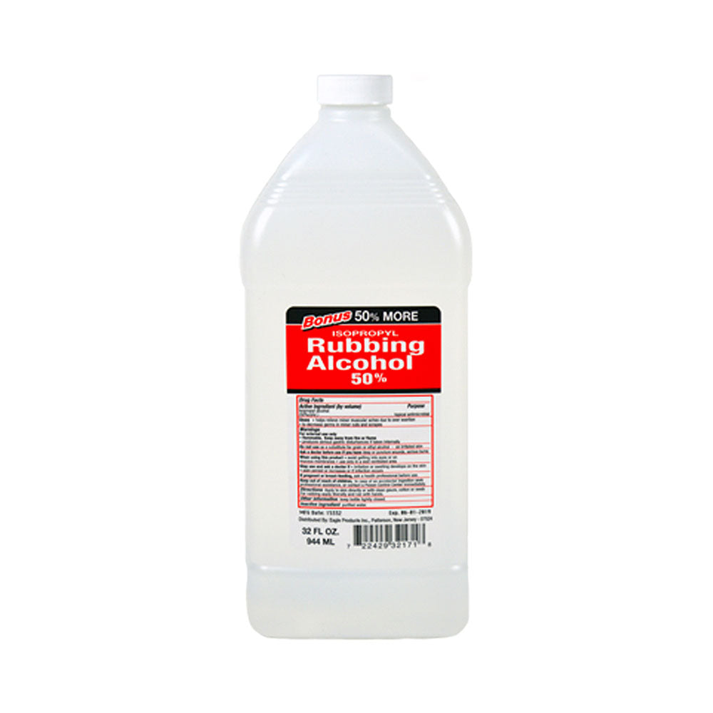 Isopropyl Rubbing alcohol 50% 32 oz