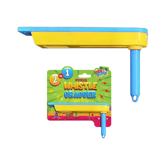 Izzy Dizzy Purim 2 in 1 Whistle Gragger