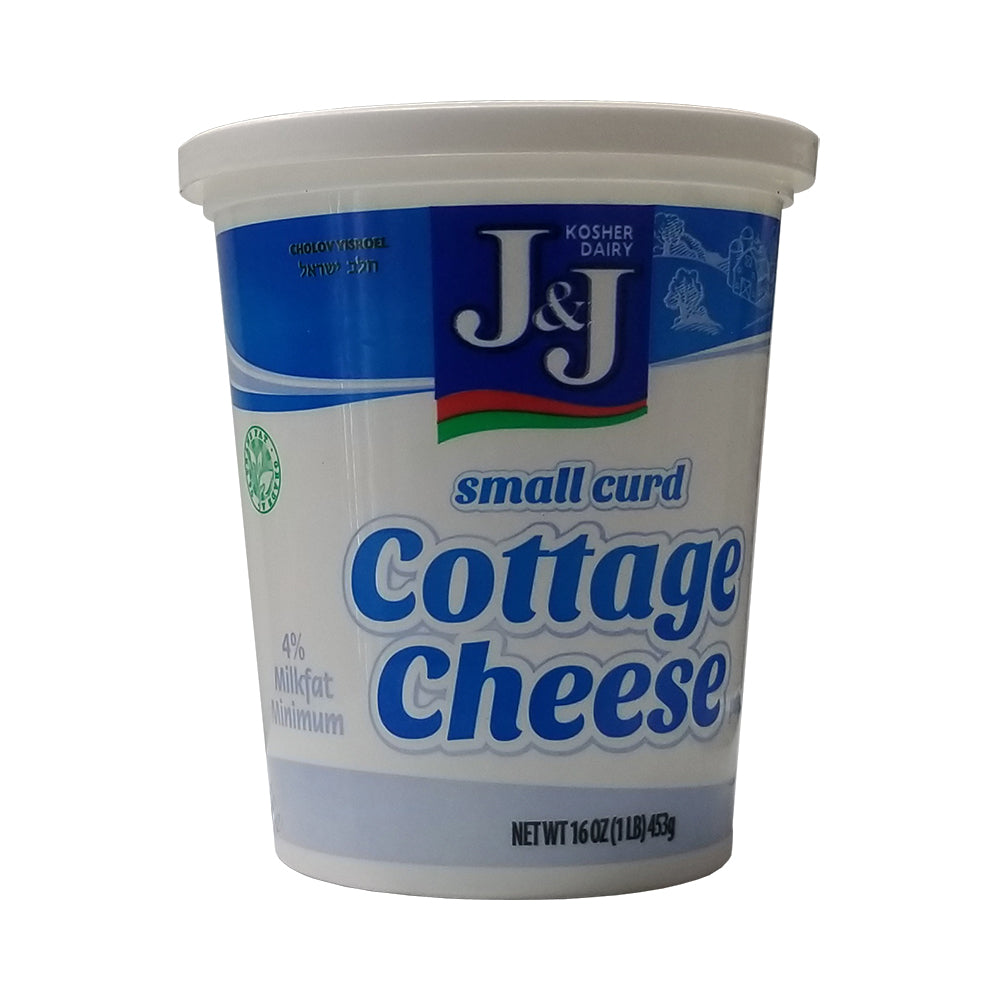 J & J Cottage Cheese 4% 16 oz