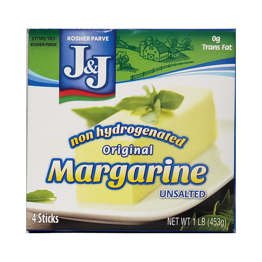 J&amp;J Margarine Unsalted 1 lbs