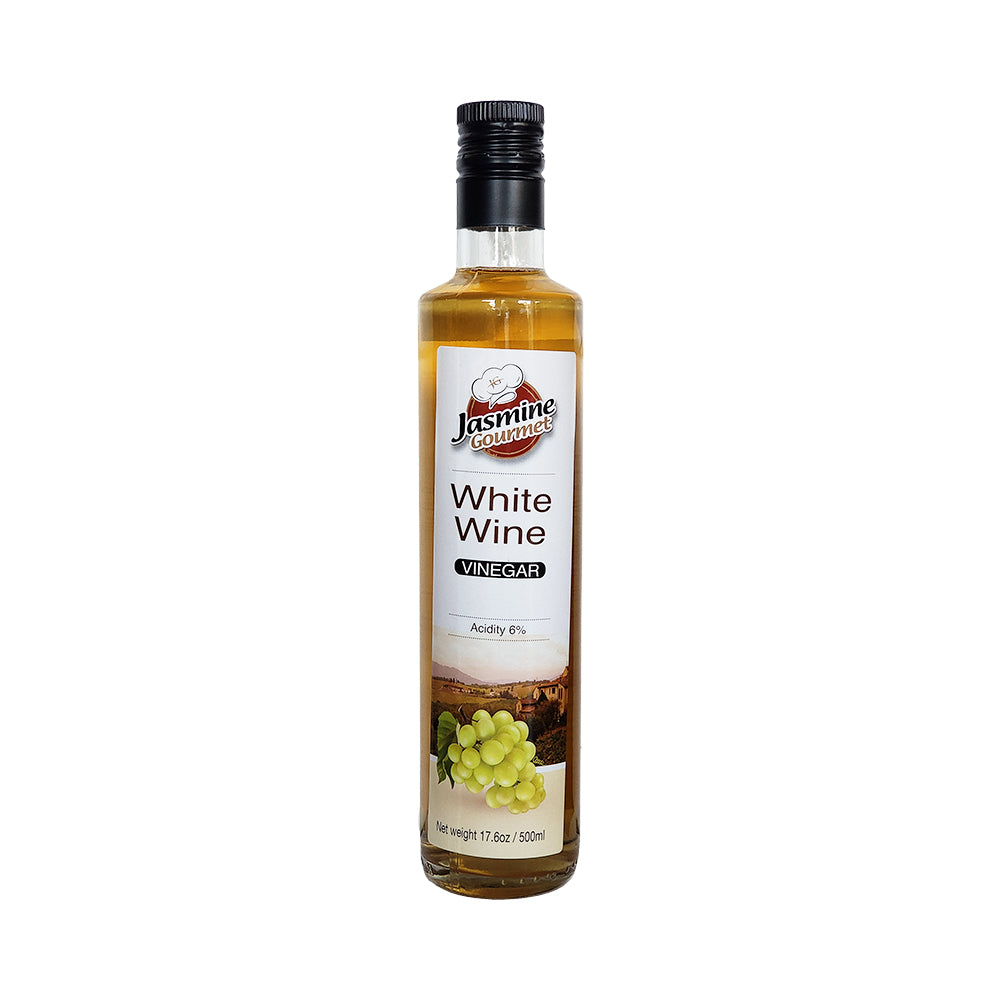 Jasmine Gourmet White Wine Vinegar 17.6 oz