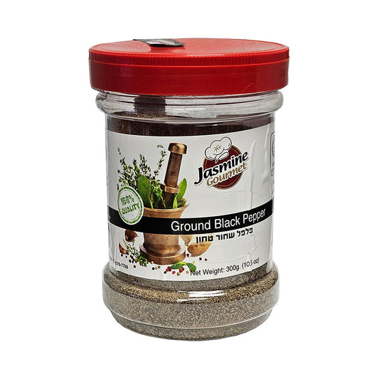 Jasmine Gourmet Ground Black Pepper 10.5 oz