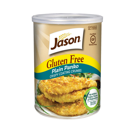 Jason Gluten Free Plain Panko  Crispy Coating Crumbs 10 oz