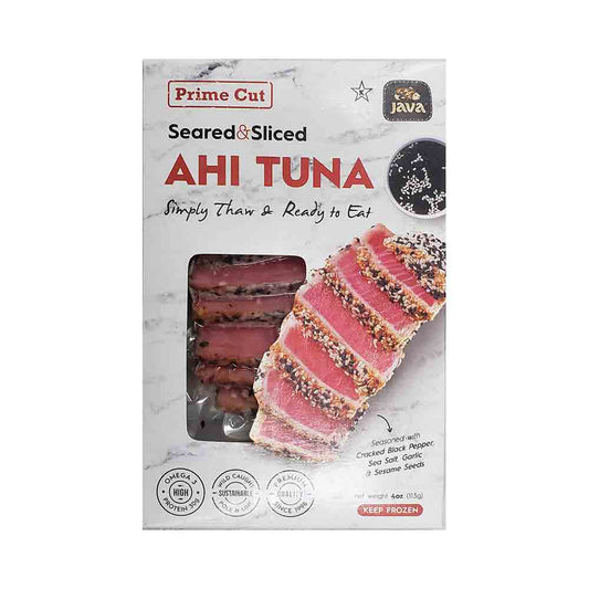 Java Prime Cut Seared & Sliced Ahi Tuna 4 oz