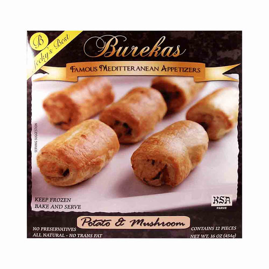 Jecky's Best Potato And Mushrooms Burekas 16 oz