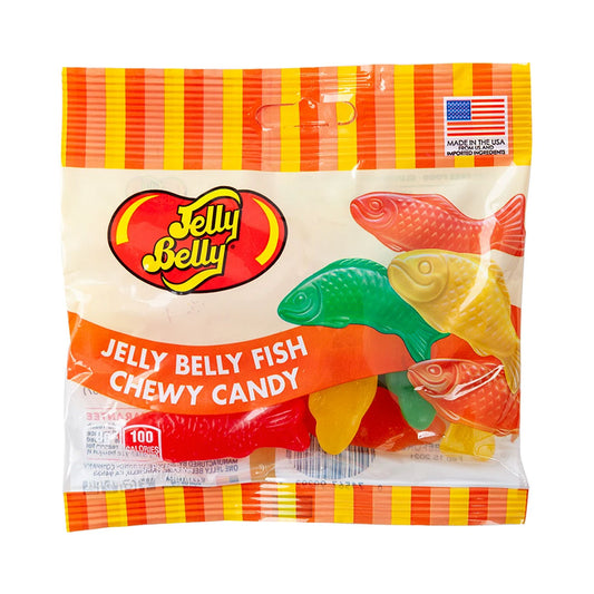 Jelly Belly Fish Chewy Candy 2.8 oz