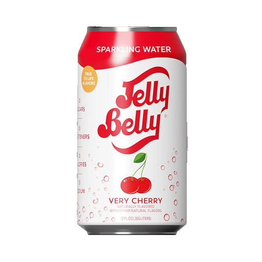 Jelly Belly  Very Cherry Sparkling Water 12 oz