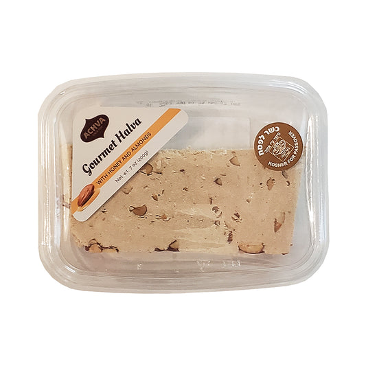 Achva Gourmet Halva with Honey &amp; Almonds 200 gr