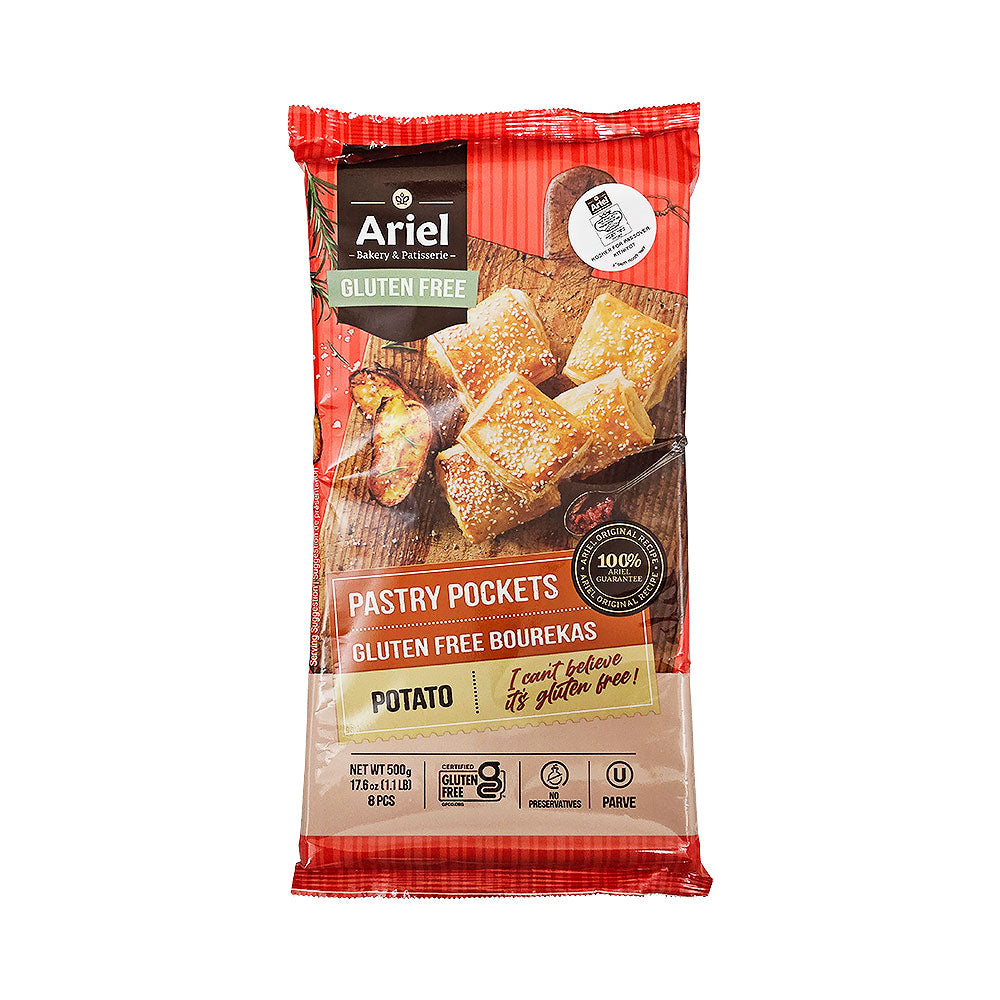 Kitniyot Ariel Pastry Pockets Gluten Free Potato Bourekas 17.6 oz