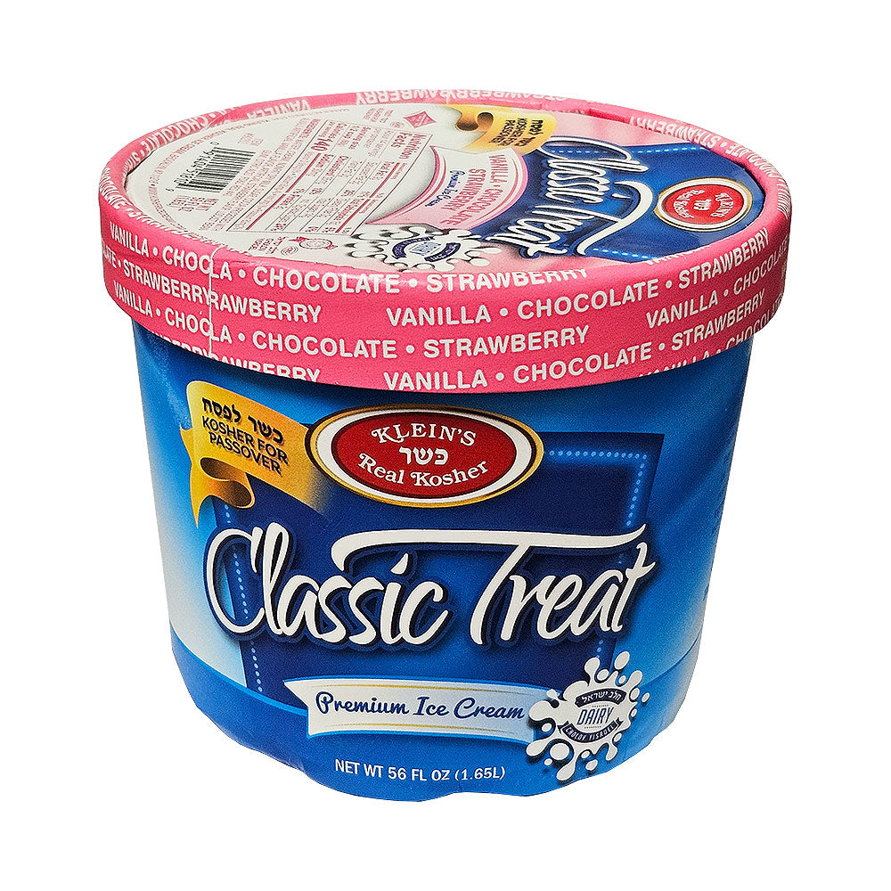 KFP Klein's Classic Treat Neapolitan Ice Cream 56 oz
