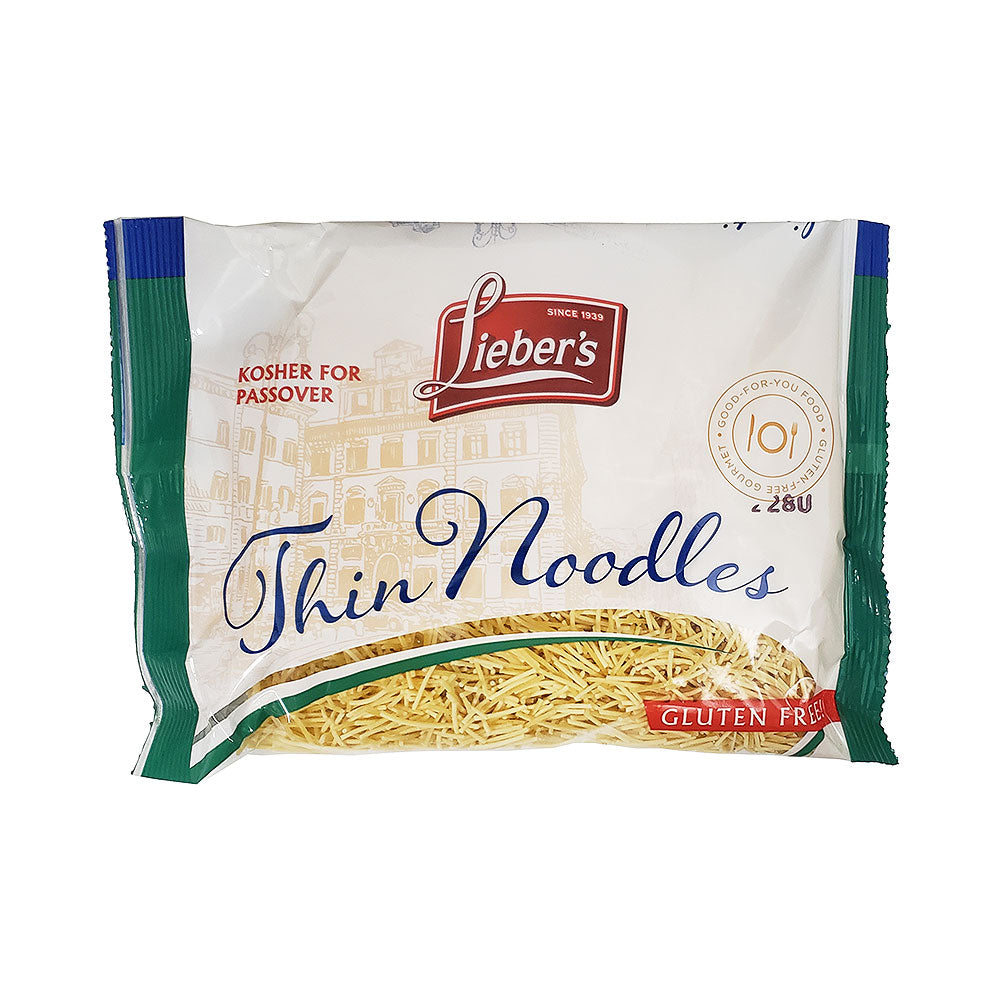 Lieber's Thin Noodles Gluten Free 8 oz