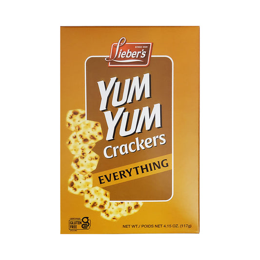Lieber's Yum Yum Crackers Everything 4.15 oz