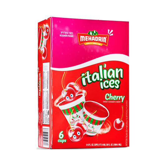 Mehadrin Cherry Italian Ice 36 oz