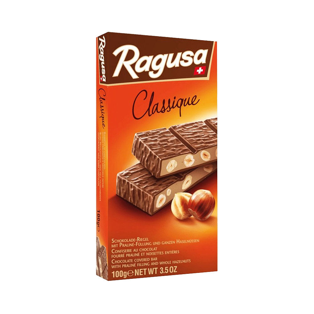 Ragusa Classique Fine Swiss Chocolate with Hazelnut 3.5 oz