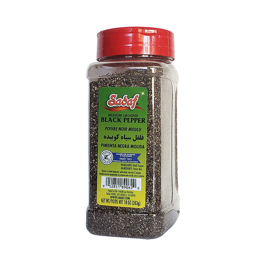Sadaf Medium Ground Black Pepper 10 oz