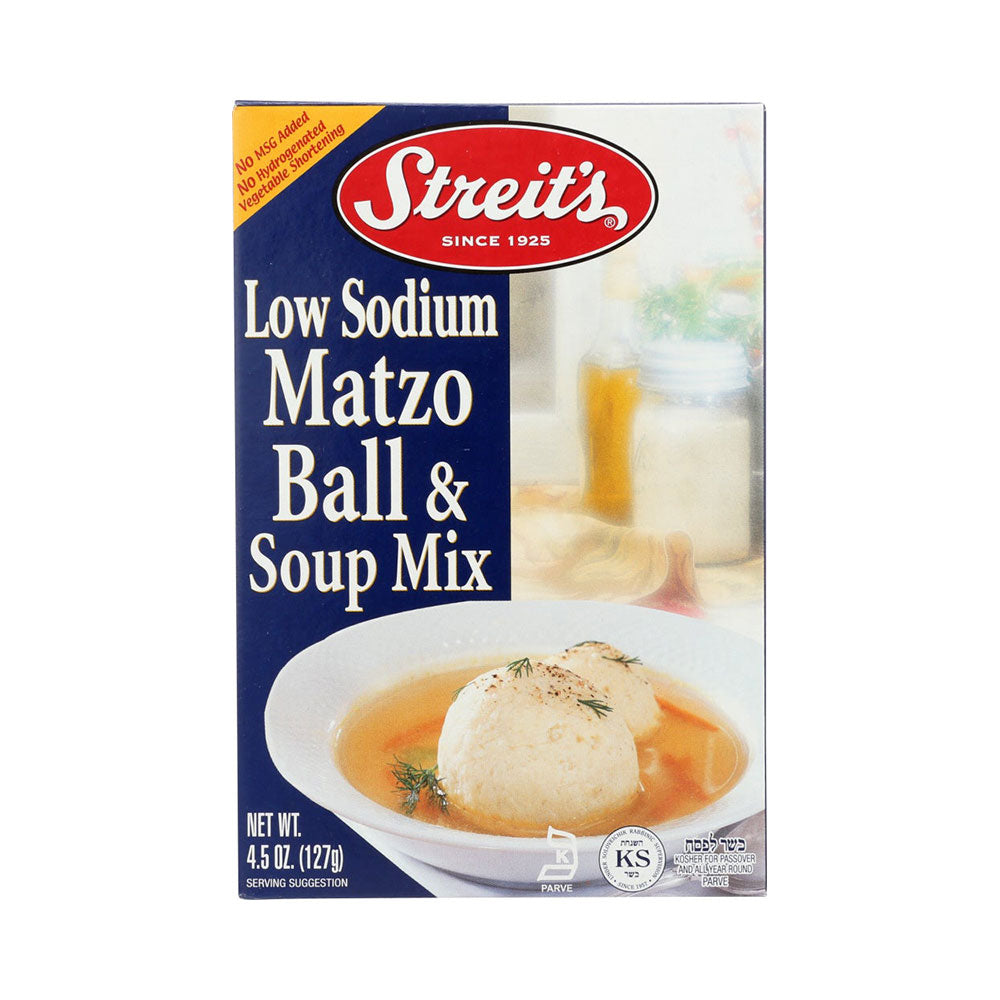 Streit's Matzo Ball &amp; Soup Mix Low Sodium 4.5 oz