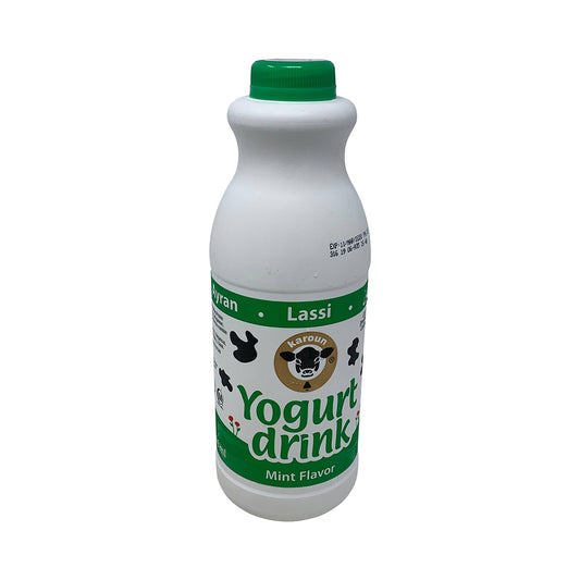 Karoun Lassi Yogurt Drink Mint Flavor 16 oz