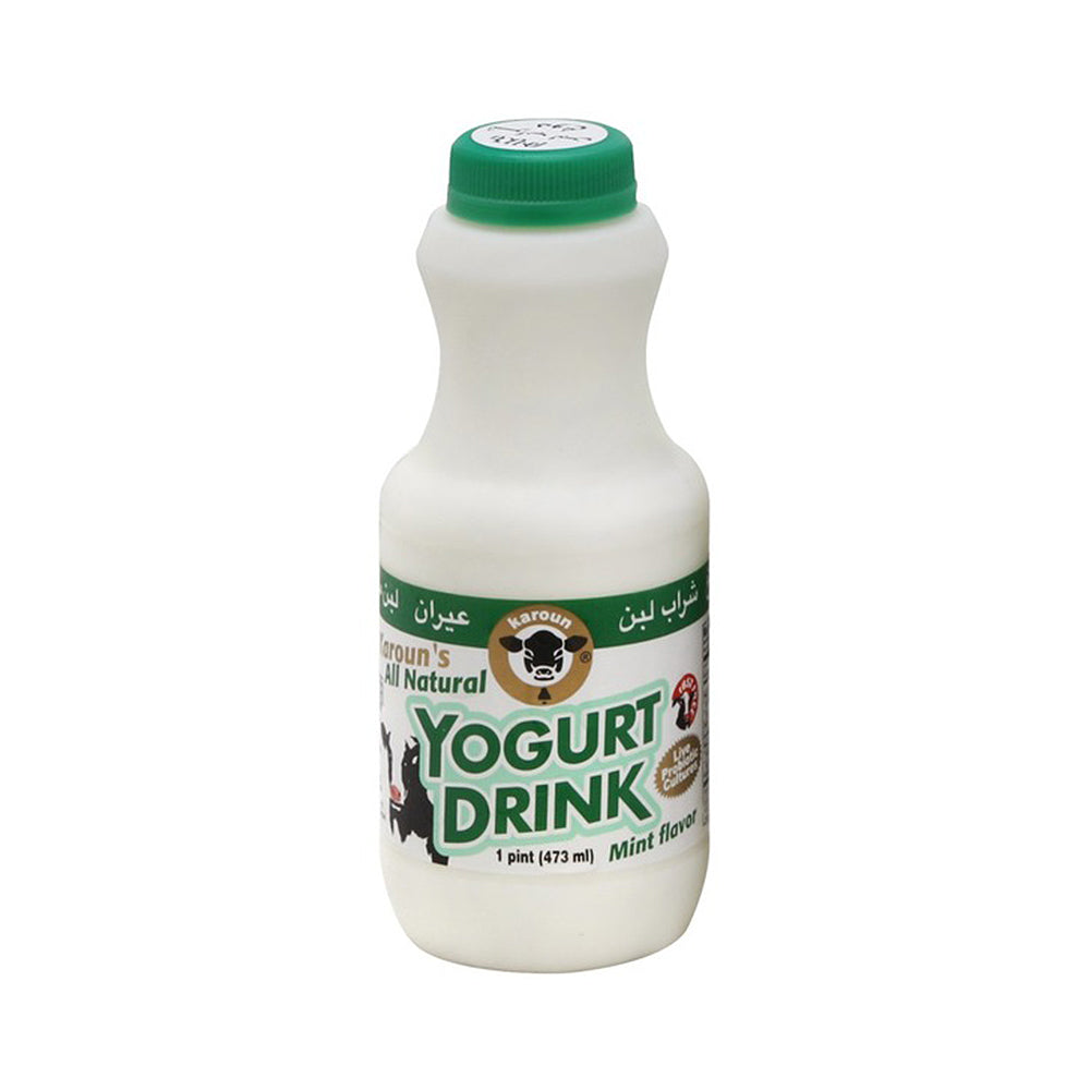 Karoun's Yogurt Drink Mint Flavor 1 pt
