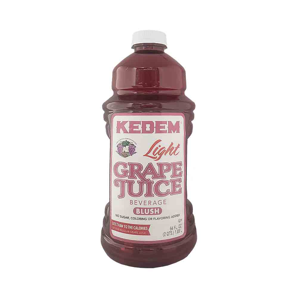 Kedem Light Grape Juice Beverage Blush 64 oz