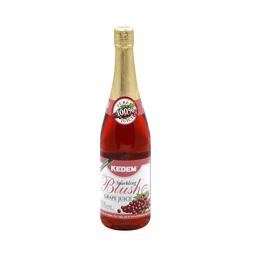 Kedem Sparkling Blush Grape Juice 25.4 oz