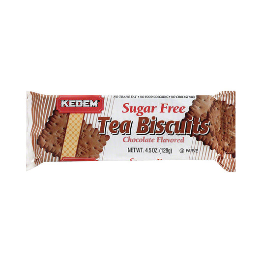 Kedem Sugar Free Tea Biscuits Chocolate Flavored 5.5 oz